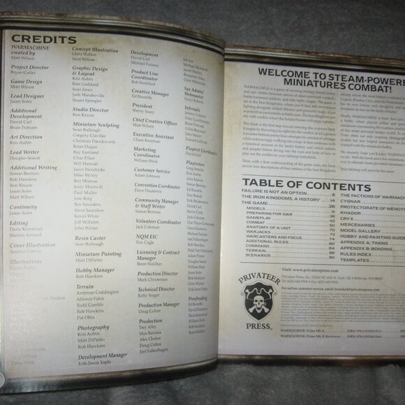 Warmachine RPG Softcover Book Prime MKII 2409A7 - Picture 5 of 9